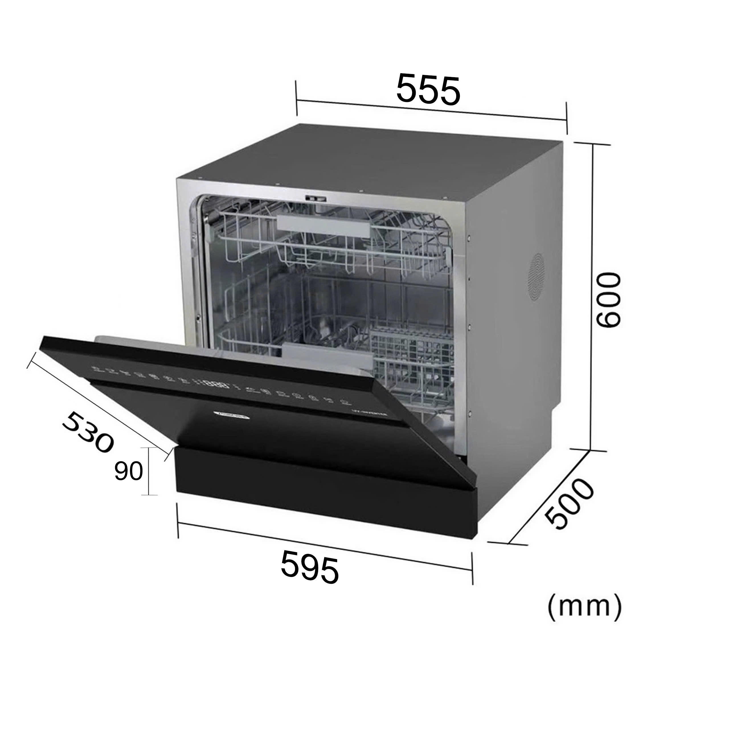 Máy rửa bát M239-DW (Sấy bằng không khí nóng)
