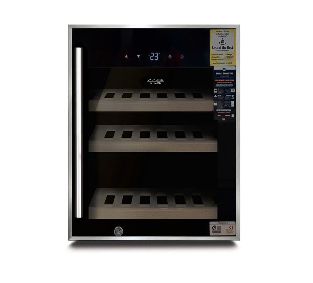 Tủ rượu vang MW150SB (~12 chai)