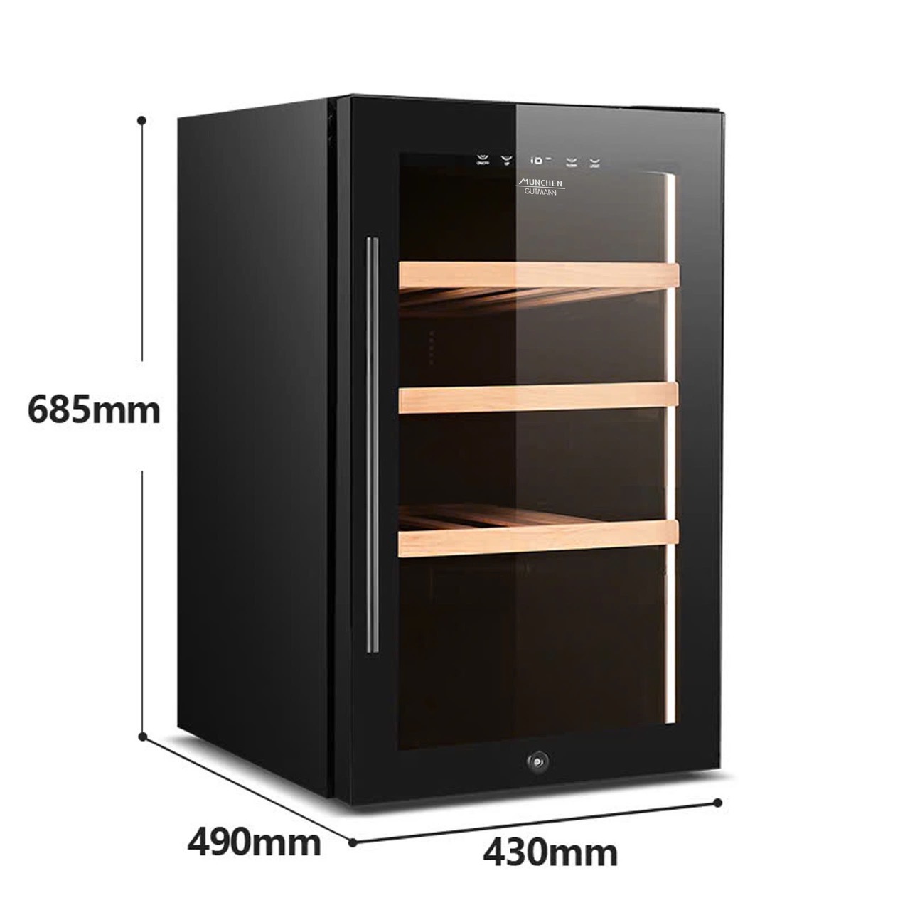 Tủ rượu vang MW018EB ( ~18 chai)