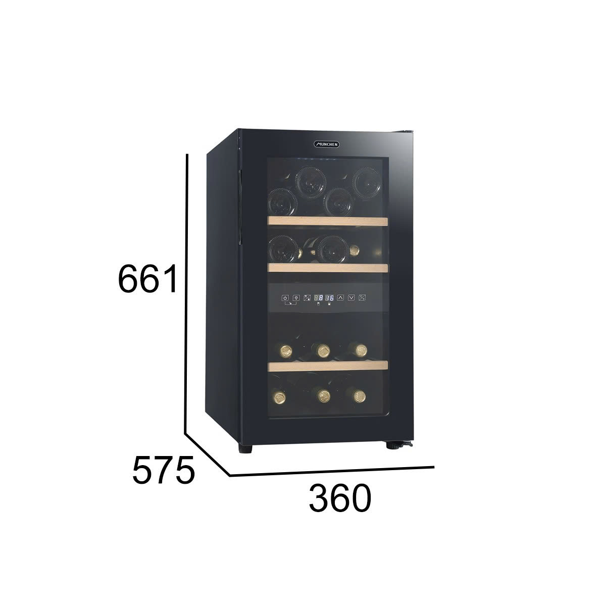 Tủ rượu vang MW616DZ (~16 chai)