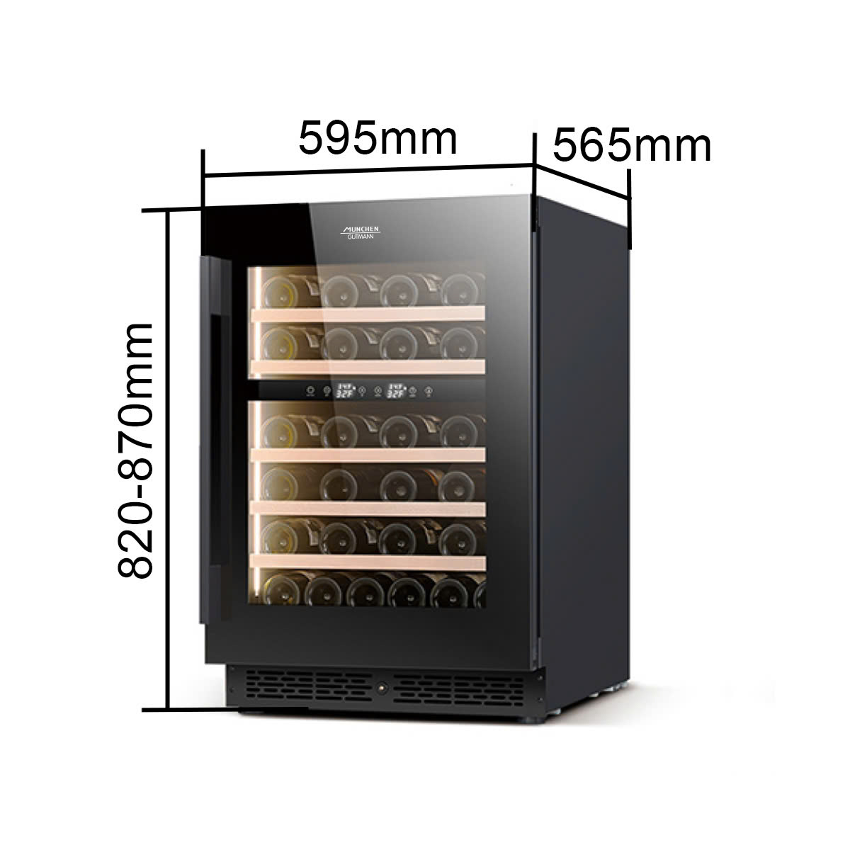 Tủ rượu vang MWC02ZB (34~38 chai)