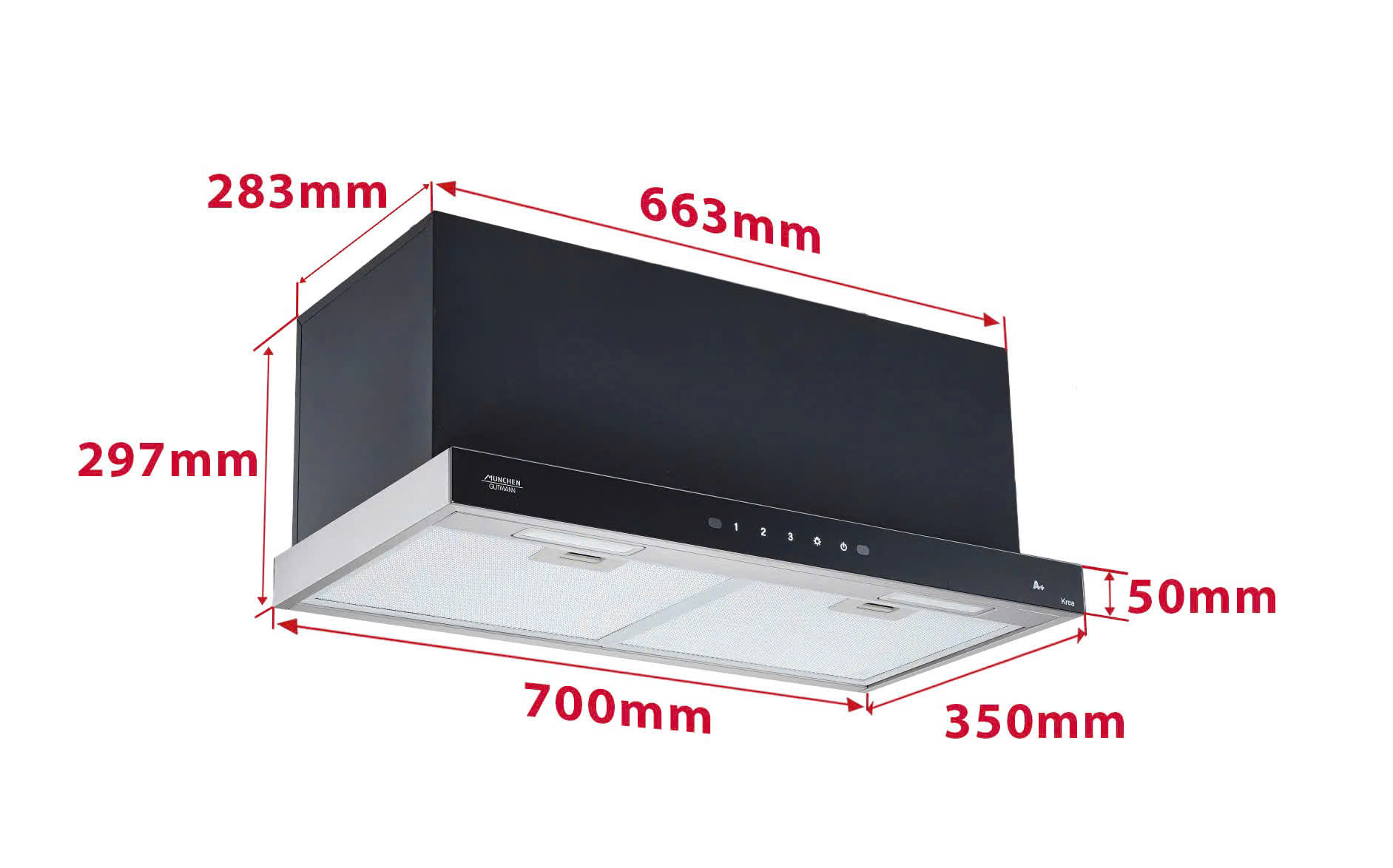 Máy hút mùi âm tủ AMD05